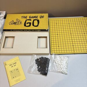 Vintage 1951 The Game of Go Drueke No. 59 COMPLETE (180 W, 181 B)